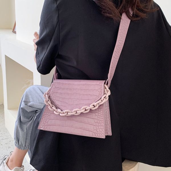2020 fashion women crossbody bag soft leather chain ladies handbag stone pattern small women shoulder messenger bag
2020 fashion women crossbody bag soft leather chain ladies handbag stone pattern small women shoulder messenger bag