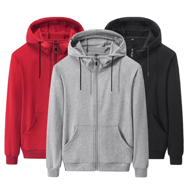 2020 new brand men zipper hoodie spring autumn long sleeve hooded sweatshirts mens casual solid color clothing, Black
2020 new brand men zipper hoodie spring autumn long sleeve hooded sweatshirts mens casual solid color clothing, Black