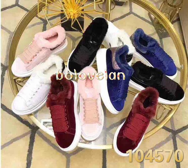 2019 winter plus velvet warm fur one men and women couple casual shoes women's shoes, Black
2019 winter plus velvet warm fur one men and women couple casual shoes women's shoes, Black