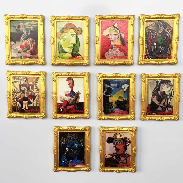 babelemi 10pcs spain fridge magnets picasso's paintings souvenir refrigerator magnetic stickers for home decoration accessories
babelemi 10pcs spain fridge magnets picasso's paintings souvenir refrigerator magnetic stickers for home decoration accessories