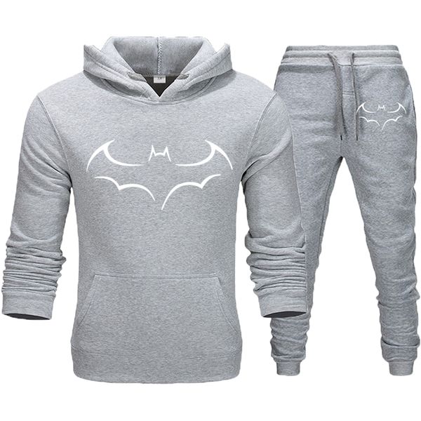 2020 new men sportswear hoodies printing pants set spring track suit clothes casual tracksuit men sweatshirts streetwear, Gray
2020 new men sportswear hoodies printing pants set spring track suit clothes casual tracksuit men sweatshirts streetwear, Gray