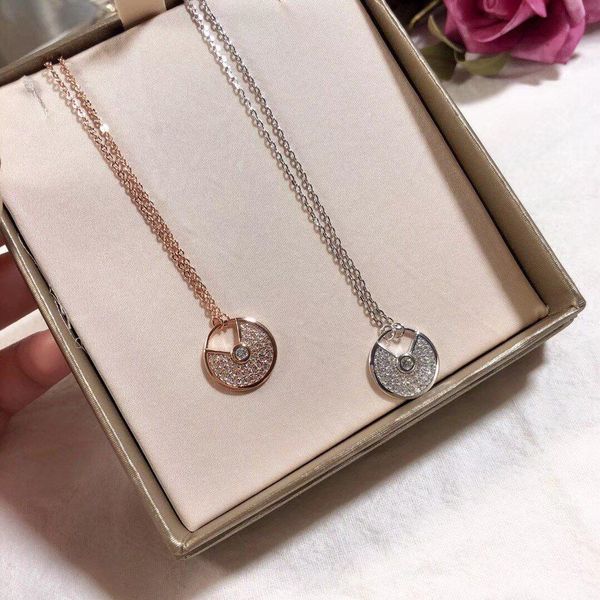 amulet full diamond necklace designer women necklace rings luxury earrings love bracelet mens 14k gold chains cuban link chain, Silver
amulet full diamond necklace designer women necklace rings luxury earrings love bracelet mens 14k gold chains cuban link chain, Silver