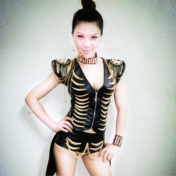 fashion star dj female singer costume costumes roupa feminina dance costume stage costumes for singers ropa femenina 2019, Black;red
fashion star dj female singer costume costumes roupa feminina dance costume stage costumes for singers ropa femenina 2019, Black;red