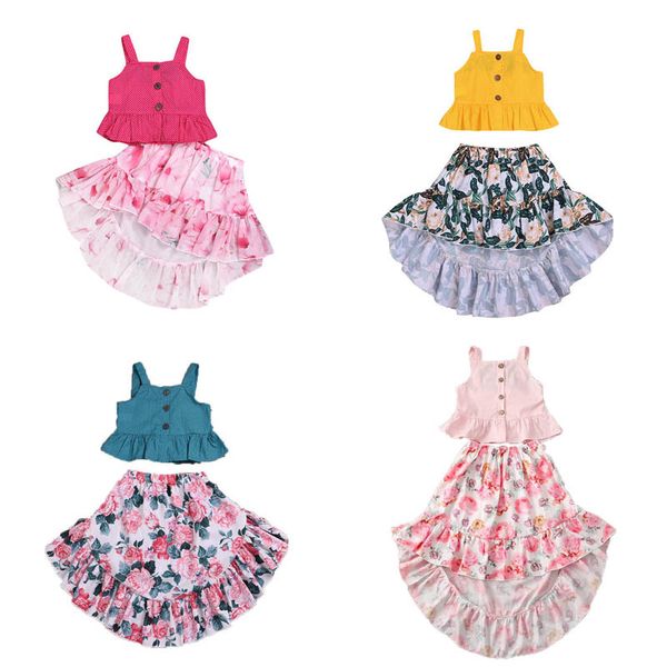 baby girls skirt suits 4 color sling ruffler dot vest kids casual clothes girls outfits toddler girls irregular floral skirts 060310, White
baby girls skirt suits 4 color sling ruffler dot vest kids casual clothes girls outfits toddler girls irregular floral skirts 060310, White