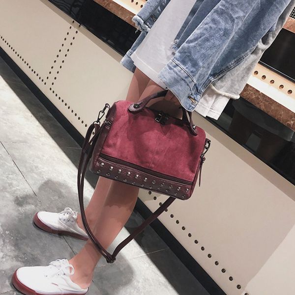 fashion quality leather female shoulder bag new female rivet handbag retro motorcycle tote bag red
fashion quality leather female shoulder bag new female rivet handbag retro motorcycle tote bag red