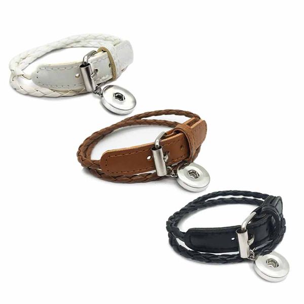 fashion punk 241 interchangeable really genuine leather retro bracelet 18mm snap button bangle charm jewelry for women men gift, Black
fashion punk 241 interchangeable really genuine leather retro bracelet 18mm snap button bangle charm jewelry for women men gift, Black