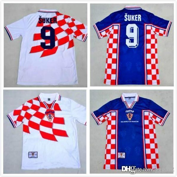croatias davor suker retro soccer jerseys 1988 mario stanic zvonimir boban robert prosinecki modric 98 retro home away football shirts, Black;yellow
croatias davor suker retro soccer jerseys 1988 mario stanic zvonimir boban robert prosinecki modric 98 retro home away football shirts, Black;yellow