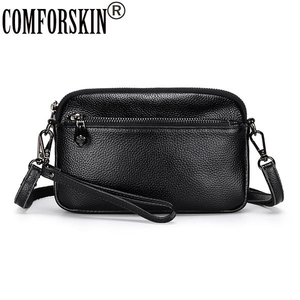 comforskin drop-shipping guaranteed 100% cowhide leather women messenger bag new arrivals ladies flap cross-body bag for female
comforskin drop-shipping guaranteed 100% cowhide leather women messenger bag new arrivals ladies flap cross-body bag for female