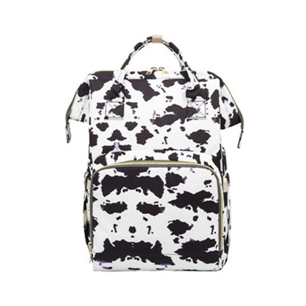 fashion lady diaper bags cow printed baby mummy nappy backpacks multi-functional large capacity family travel out maternity bags
fashion lady diaper bags cow printed baby mummy nappy backpacks multi-functional large capacity family travel out maternity bags