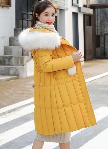 winter jacket women and coats 2019 parkas for women 9 colors wadded jackets warm outwear with a hood large faux fur collar, Black
winter jacket women and coats 2019 parkas for women 9 colors wadded jackets warm outwear with a hood large faux fur collar, Black