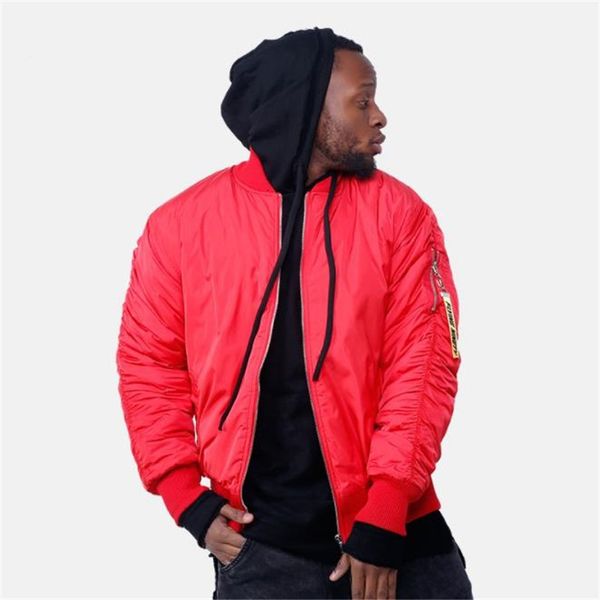 street mens designer jackets fashion solid color baseball flight jacket street style hip hop mens designer jackets, Black;brown
street mens designer jackets fashion solid color baseball flight jacket street style hip hop mens designer jackets, Black;brown