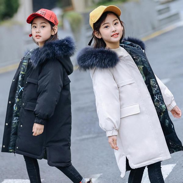winter warm girl down jackets reversible design children down parkas coat real fur kids teenager thick outerwear -30degree, Blue;gray
winter warm girl down jackets reversible design children down parkas coat real fur kids teenager thick outerwear -30degree, Blue;gray