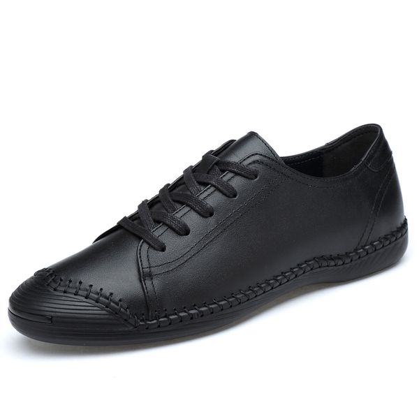 genuine leather casual men sneakers men elevator shoes thick sole young daily footwear wild casual tide shoes nice new, Black
genuine leather casual men sneakers men elevator shoes thick sole young daily footwear wild casual tide shoes nice new, Black