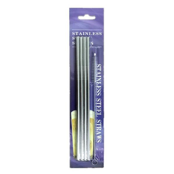 1set=4pcs drinking straw +1pcs cleaning brush blister pack stainless steel 215mm length for bar xmas party 6mm sn2251
1set=4pcs drinking straw +1pcs cleaning brush blister pack stainless steel 215mm length for bar xmas party 6mm sn2251