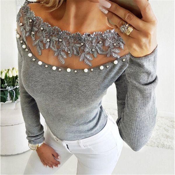 trendy women clothes round neck lace off shoulder t-shirts long sleeve casual slim plain stretch basic one pieces
trendy women clothes round neck lace off shoulder t-shirts long sleeve casual slim plain stretch basic one pieces
