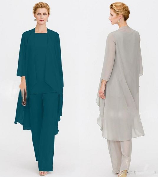 2019 Chiggon Mother Of The Bride Pant Suits With Long Jacket Cheap Wedding Guest Groom Dresses Two Pieces Mothers Outfit Long Garment
2019 Chiggon Mother Of The Bride Pant Suits With Long Jacket Cheap Wedding Guest Groom Dresses Two Pieces Mothers Outfit Long Garment