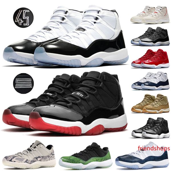 новый 11s jumpman разводил конкорд 45 дизайнерская обувь 11 платиновый оттенок низкая полночь темно-синий баскетбольная обувь для мужчин жен
новый 11s jumpman разводил конкорд 45 дизайнерская обувь 11 платиновый оттенок низкая полночь темно-синий баскетбольная обувь для мужчин жен
