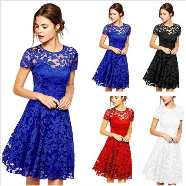 2019 stylish women lace dress summer casual plus size club party prom dresses round neck short sleeve bodycon dress a8, Black;gray
2019 stylish women lace dress summer casual plus size club party prom dresses round neck short sleeve bodycon dress a8, Black;gray