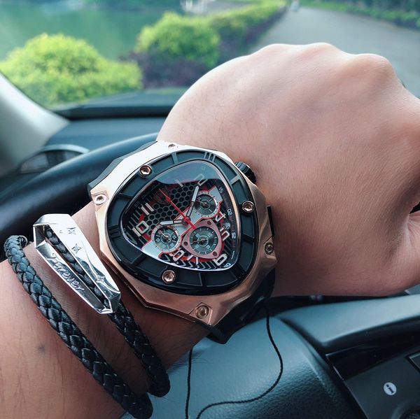2019 version lamborghini 66th anniversary rose gold miyota quartz chronograph mens watch satch brown leather sport racing car, Slivery;brown
2019 version lamborghini 66th anniversary rose gold miyota quartz chronograph mens watch satch brown leather sport racing car, Slivery;brown