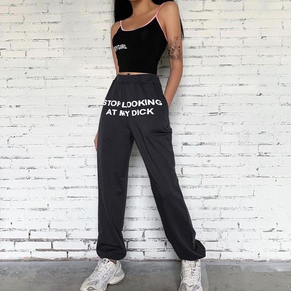 women sport drawstring jogging pants 2020 summer loose sportwear trousers female fashion casual streetwear cargo pants 5w3, Black;white
women sport drawstring jogging pants 2020 summer loose sportwear trousers female fashion casual streetwear cargo pants 5w3, Black;white
