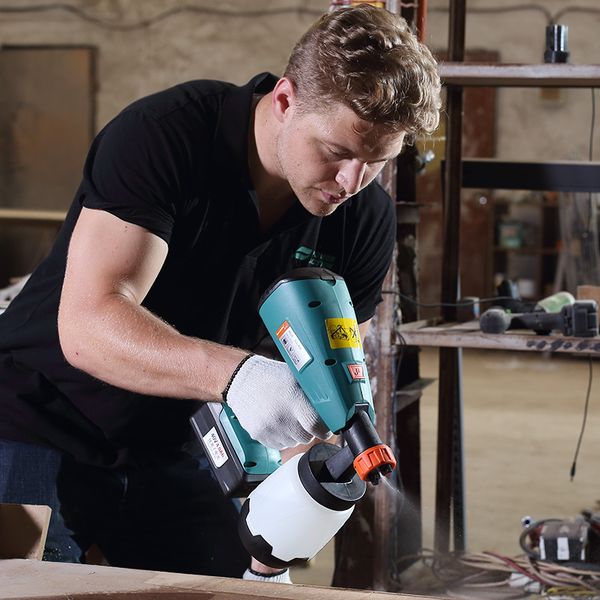 new wireless spray gun paint spray with 5 size nozzle diy electric spritzpistole sgl40v 40v 4000mah lithium battery
new wireless spray gun paint spray with 5 size nozzle diy electric spritzpistole sgl40v 40v 4000mah lithium battery
