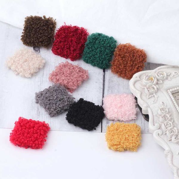 10 pcs new winter fashion lambskin patch alloy bottom buckle personality simple plush earing material diy jewelry accessories, Silver
10 pcs new winter fashion lambskin patch alloy bottom buckle personality simple plush earing material diy jewelry accessories, Silver