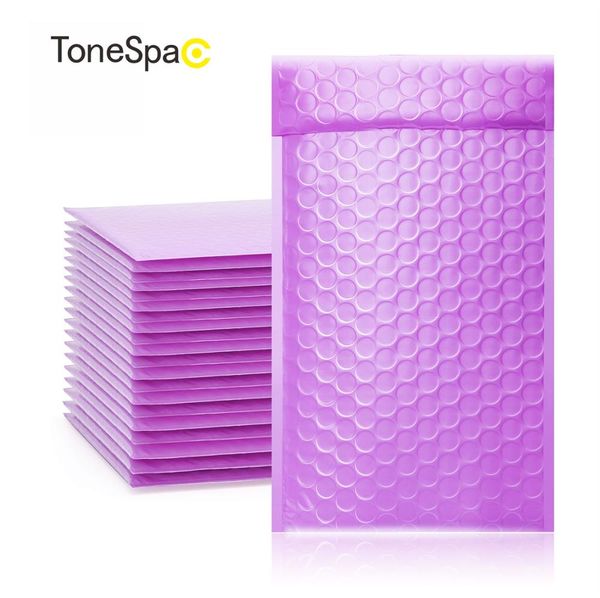tonespac 130*210mm 50pcs poly bubble mailer padded shipping envelopes bag self seal small waterproof packaging purple
tonespac 130*210mm 50pcs poly bubble mailer padded shipping envelopes bag self seal small waterproof packaging purple