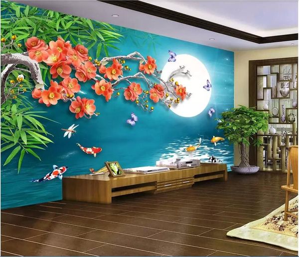 3d wallpaper custom p mural flower good moon chinese style chinese beaming plum blossom tv background wall wallpaper for walls 3 d
3d wallpaper custom p mural flower good moon chinese style chinese beaming plum blossom tv background wall wallpaper for walls 3 d