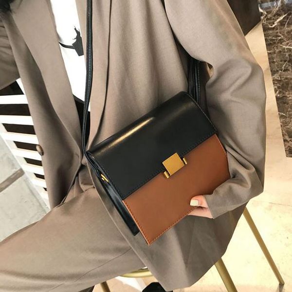 2018 fashion handbags high-quality pu leather women bag hit color wild square small bag retro casual shoulder bags messenger
2018 fashion handbags high-quality pu leather women bag hit color wild square small bag retro casual shoulder bags messenger
