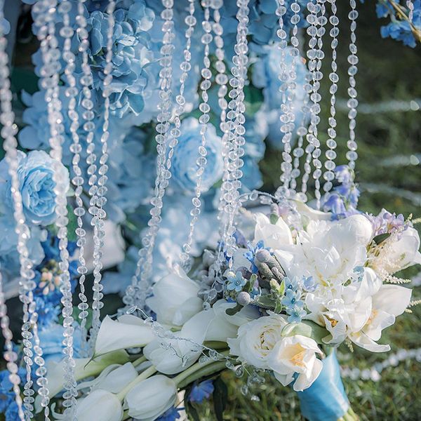 30m fashion acrylic string pendant wedding centerpieces acrylic string props for wedding party romantic decoration
30m fashion acrylic string pendant wedding centerpieces acrylic string props for wedding party romantic decoration