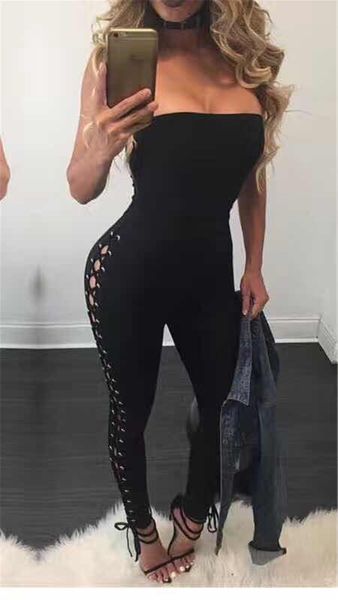 sexyboutique 2020 new fashion black strapless side hollow out rayon bandage jumpsuit evening party jumpsuit, Black;white
sexyboutique 2020 new fashion black strapless side hollow out rayon bandage jumpsuit evening party jumpsuit, Black;white