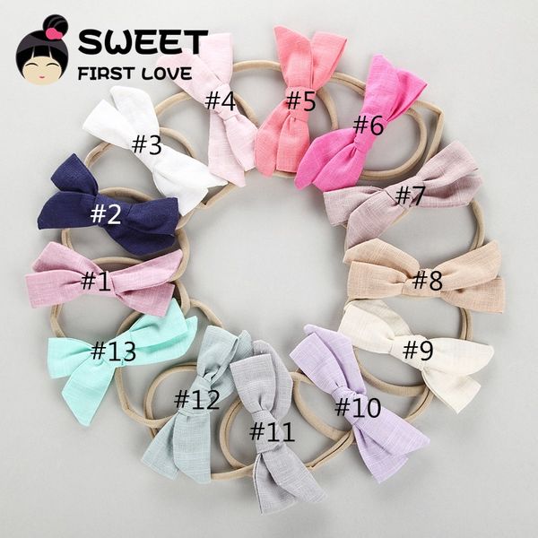 800pcs/lot kids baby toddler elastic hair bands linen nylon bow headband solid fashion hairband hair ring head, Slivery;white
800pcs/lot kids baby toddler elastic hair bands linen nylon bow headband solid fashion hairband hair ring head, Slivery;white