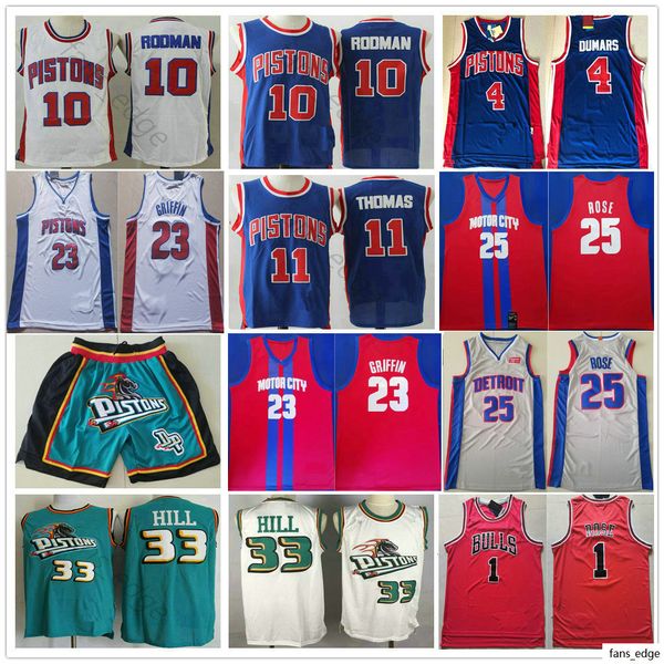 retro mens grant hill isiah thomas dennis rodman joe dumars derrick rose basketball jerseys, Black;red
retro mens grant hill isiah thomas dennis rodman joe dumars derrick rose basketball jerseys, Black;red