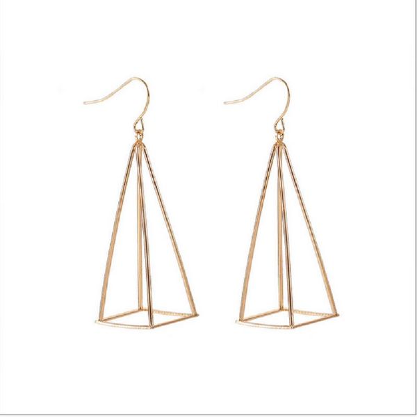 simple long triangle geometry multilateral three-dimensional pyramid earrings female manufacturers wholesale, ing, Silver
simple long triangle geometry multilateral three-dimensional pyramid earrings female manufacturers wholesale, ing, Silver