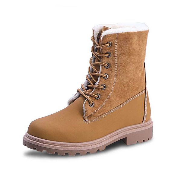 2019 Winter Suede Leather Warm Snow Shoes Women Boots mid-calf Plush Fur Velvet Boots Female Booties Woman Footwear, Black
2019 Winter Suede Leather Warm Snow Shoes Women Boots mid-calf Plush Fur Velvet Boots Female Booties Woman Footwear, Black