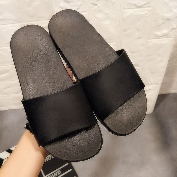 wholesale pure color personality slippers pvc non-slip lovers black white slippers indoor bathroom slippers for men and women size 36-45
wholesale pure color personality slippers pvc non-slip lovers black white slippers indoor bathroom slippers for men and women size 36-45