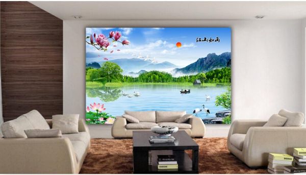 3d wallpaper custom p chinese mountain lake scenery tv background painting living room home decor 3d wall murals wallpaper for walls 3 d
3d wallpaper custom p chinese mountain lake scenery tv background painting living room home decor 3d wall murals wallpaper for walls 3 d