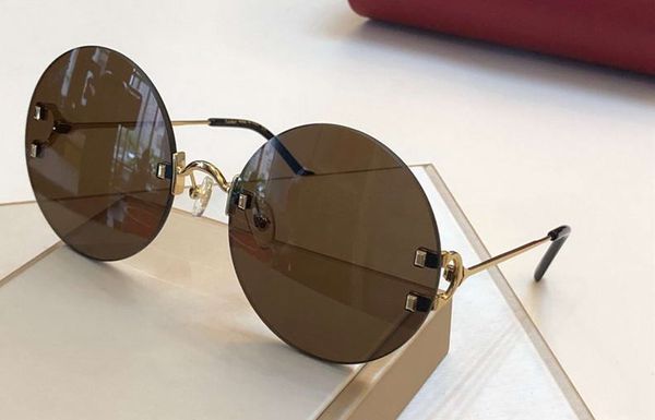 0152 gold round rimless солнцезащитные очки brown линзы бескаркасных sun glassses ct0152s женские солнцезащитные очки оттенки новые с коробк, White;black
0152 gold round rimless солнцезащитные очки brown линзы бескаркасных sun glassses ct0152s женские солнцезащитные очки оттенки новые с коробк, White;black