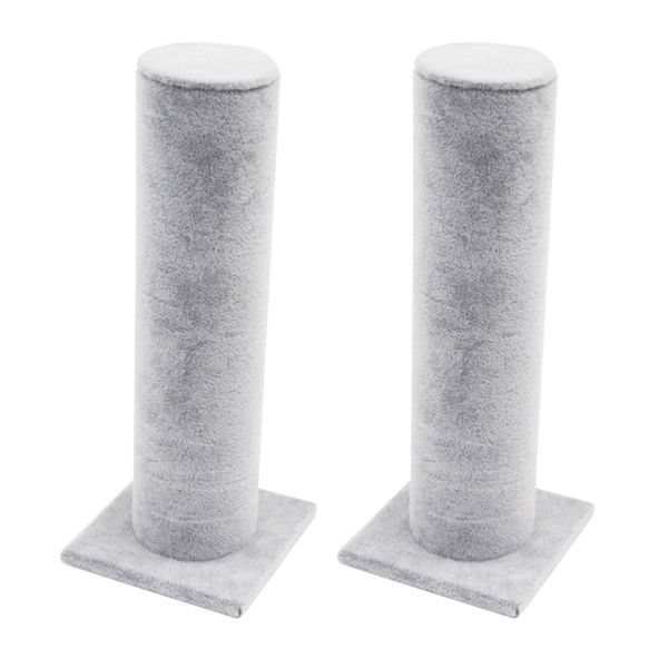 pack of 2 vertical t-bar bracelet show rack jewelry display stand for home organization hair band storage, Black;white
pack of 2 vertical t-bar bracelet show rack jewelry display stand for home organization hair band storage, Black;white