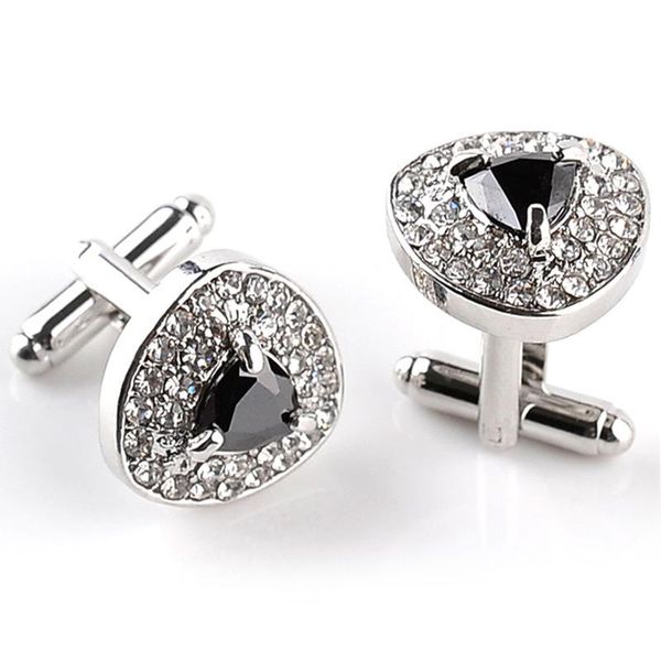 luxury cufflinks for mens and women zircon black purple white crystal fashion brand cuff botton 6, Silver
luxury cufflinks for mens and women zircon black purple white crystal fashion brand cuff botton 6, Silver