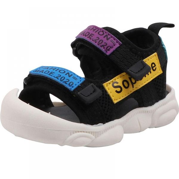 kids casual sandals boys sandals soft bottom children's beach shoes kids baby comfortable girls beach shoes, Black;red
kids casual sandals boys sandals soft bottom children's beach shoes kids baby comfortable girls beach shoes, Black;red