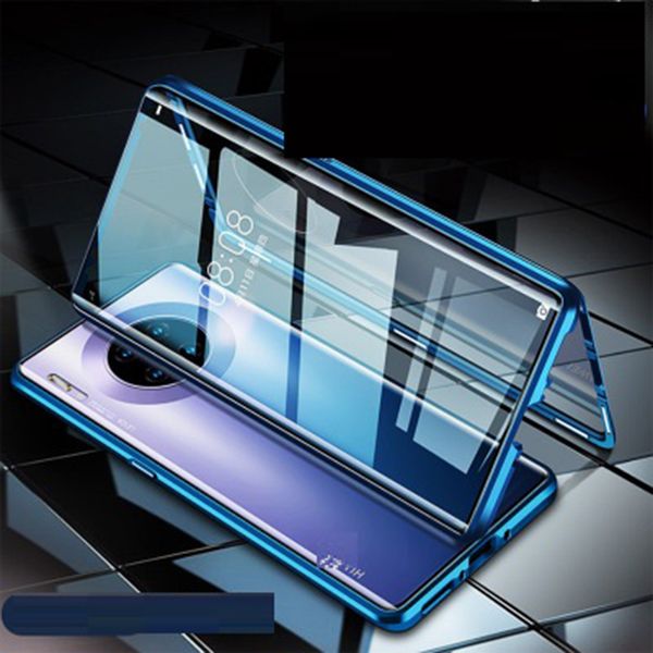 huawei mate30pro mobile phone case metal magnetic absorption case double-sided transparent toughened glass protective cover
huawei mate30pro mobile phone case metal magnetic absorption case double-sided transparent toughened glass protective cover