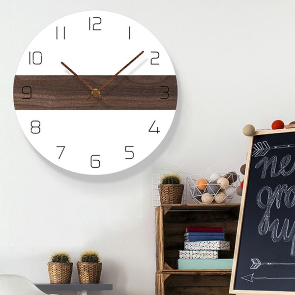 new wall clock art silent wood design wall clock living room clocks modern minimalist nordic fashion restaurant decor
new wall clock art silent wood design wall clock living room clocks modern minimalist nordic fashion restaurant decor
