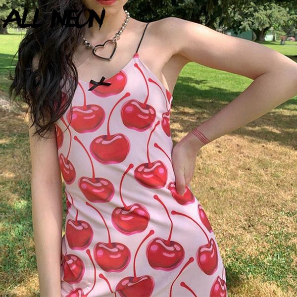 allneon e-girl sweet cherry graphic spaghetti strap bodycon mini dresses y2k 90s streetwear summer backless cami dress partywear, Black;gray
allneon e-girl sweet cherry graphic spaghetti strap bodycon mini dresses y2k 90s streetwear summer backless cami dress partywear, Black;gray