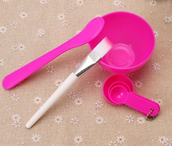 health beauty 4 in 1 diy facial mask mixing bowl brush spoon stick tool face care set high quality
health beauty 4 in 1 diy facial mask mixing bowl brush spoon stick tool face care set high quality