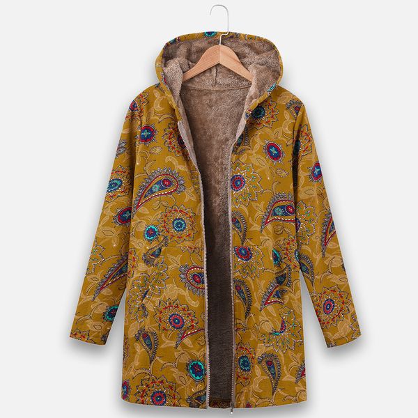 women floral print jacket coat hooded long sleeve female vintage autumn winter loose casual overcoat manteau femme hiver#g30, Black
women floral print jacket coat hooded long sleeve female vintage autumn winter loose casual overcoat manteau femme hiver#g30, Black