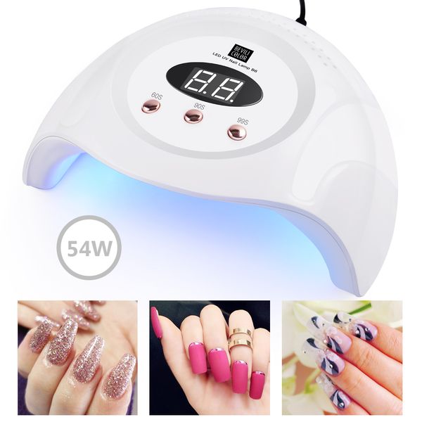 54w 30pcs beads nail drying lamp led uv lamp for nails quick-drying with 60s/90s/99s setting lcd display for nail gel manicure
54w 30pcs beads nail drying lamp led uv lamp for nails quick-drying with 60s/90s/99s setting lcd display for nail gel manicure