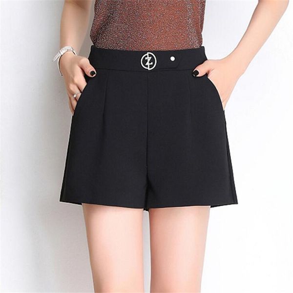 fashion high waist shorts 2019 female summer was thin a word black shorts office workers zipper women's casual, White;black
fashion high waist shorts 2019 female summer was thin a word black shorts office workers zipper women's casual, White;black