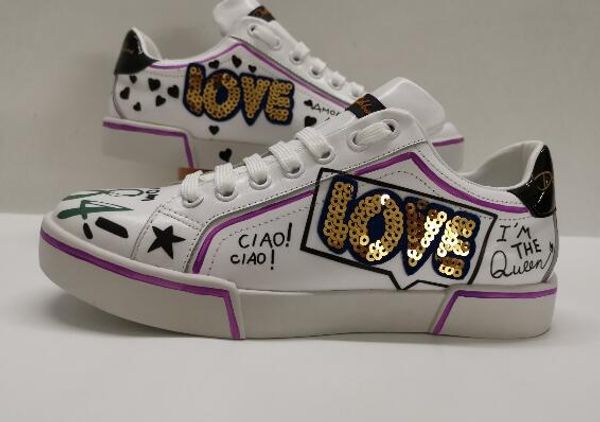 white women's leather shoes men's and women's casual shoes black gold red fashion comfortable flat shoes size 35-46 0247
white women's leather shoes men's and women's casual shoes black gold red fashion comfortable flat shoes size 35-46 0247