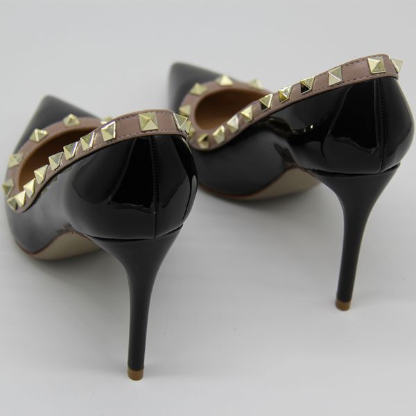 valentine classic women heels comfortable leather high heel rivet shoe pumps more than 100 colors factory direct sale ing, Black
valentine classic women heels comfortable leather high heel rivet shoe pumps more than 100 colors factory direct sale ing, Black